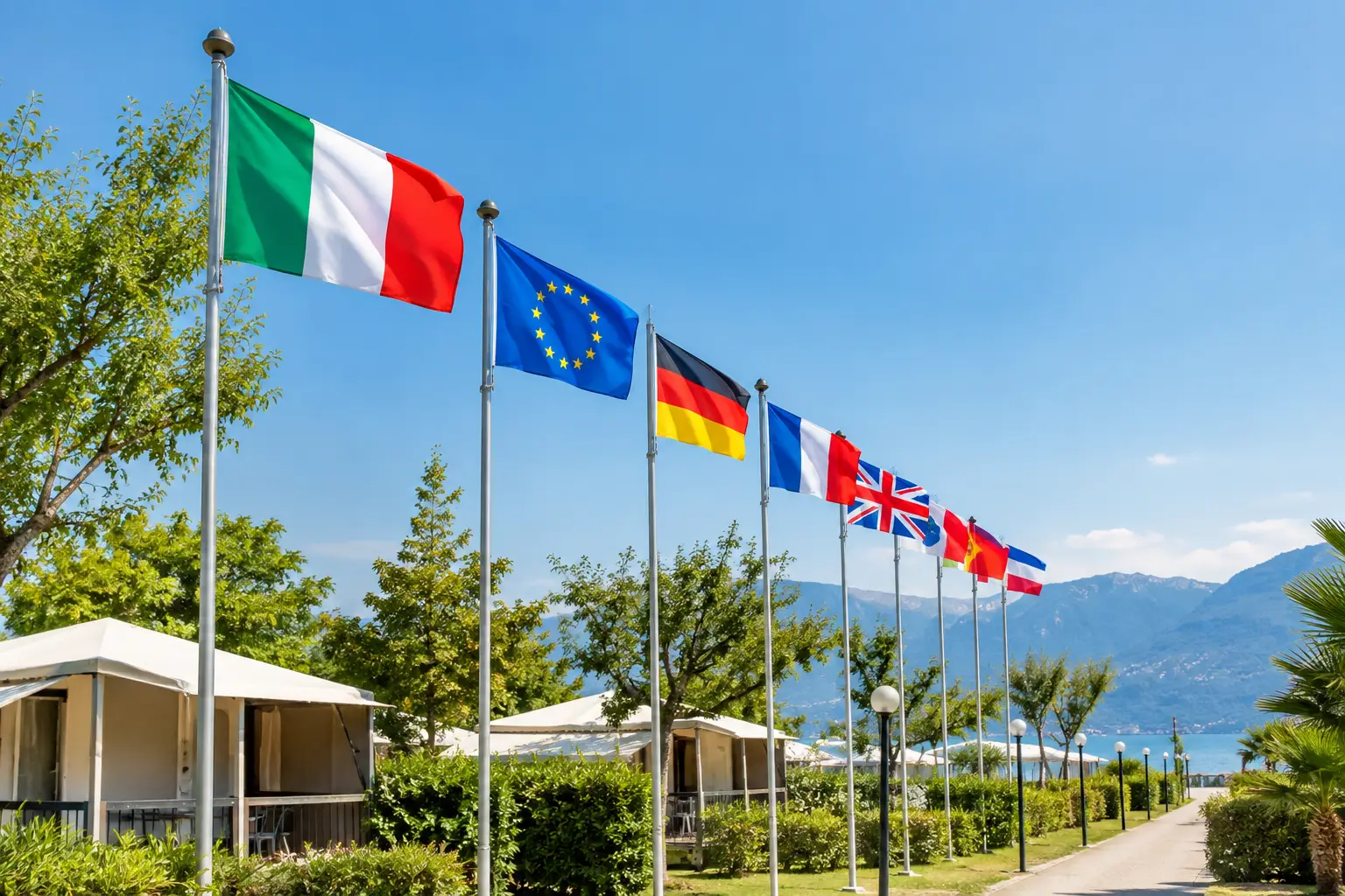 Guida bandiere per campeggi e villaggi turistici