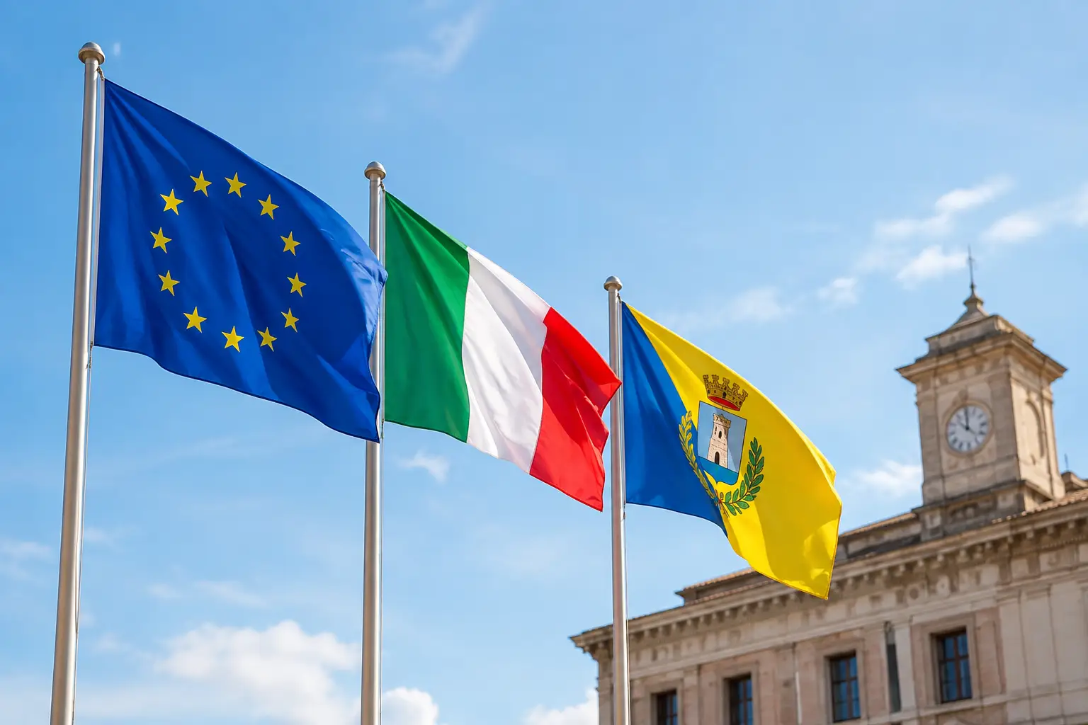 Bandiere enti pubblici per Comuni e istituzioni