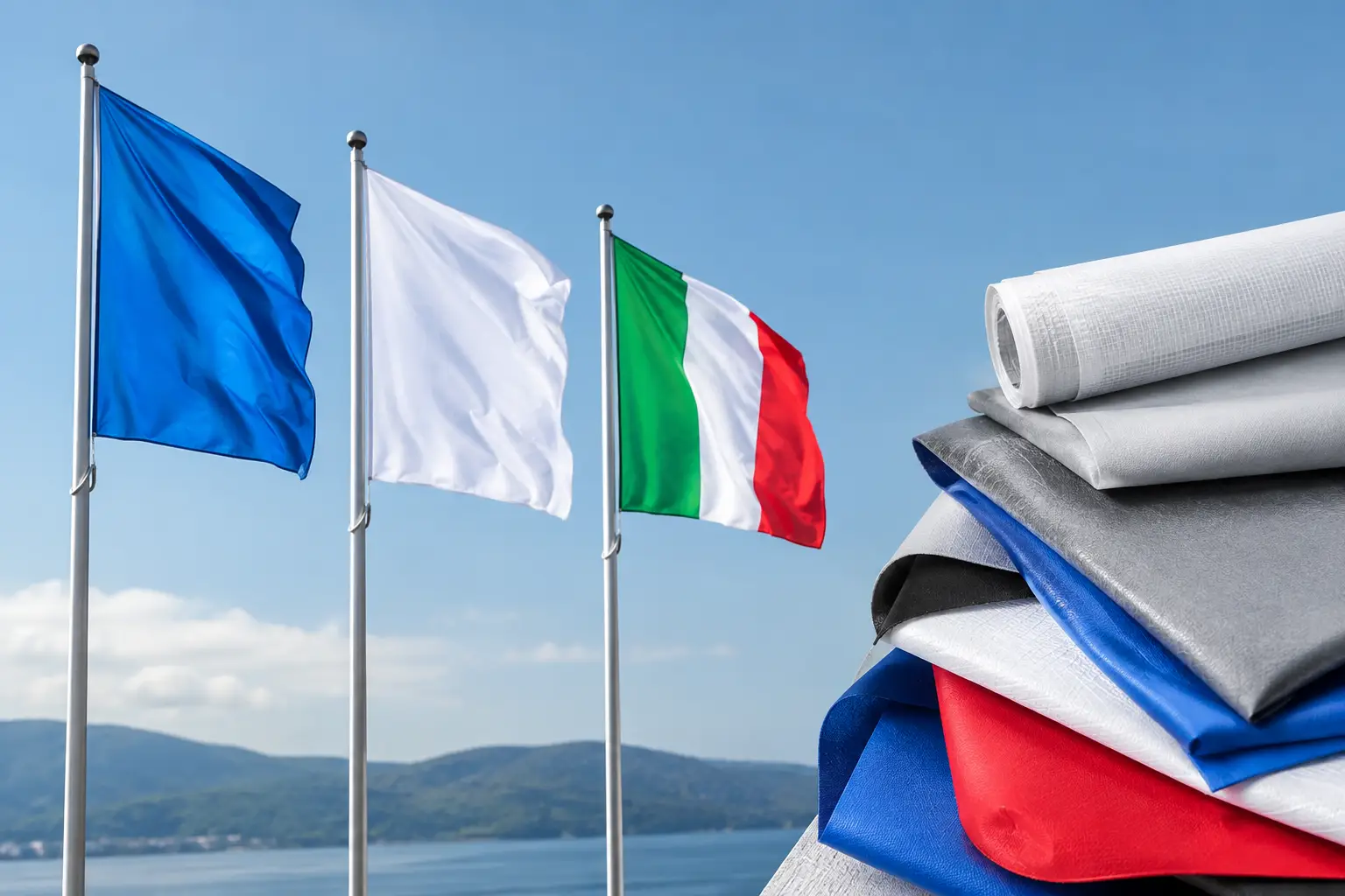 Guida ai materiali per bandiere esterne