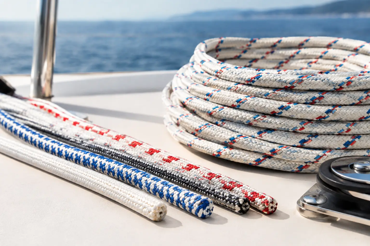 Guidoni nautici: materiali, misure e confezione